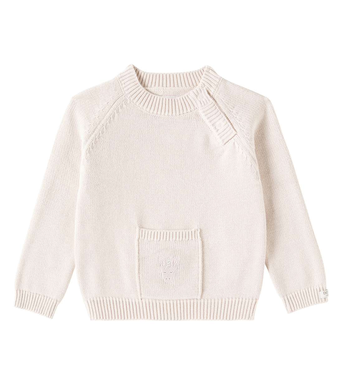 Baby Loeke cotton sweater | Donsje