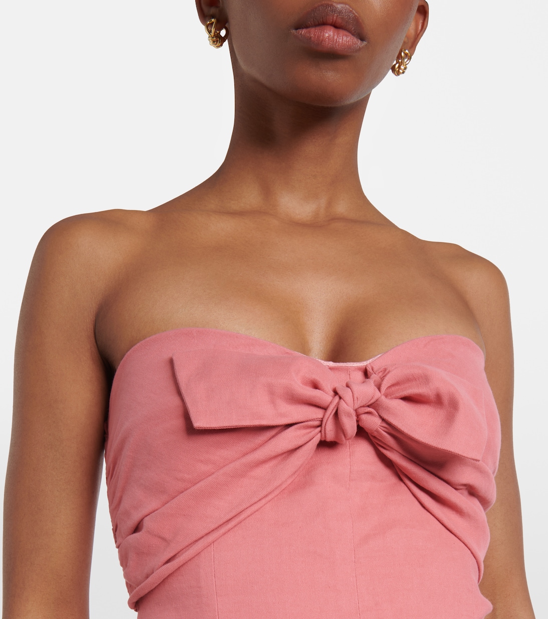 Abito lungo Rahel in misto lino e cotone | Tove