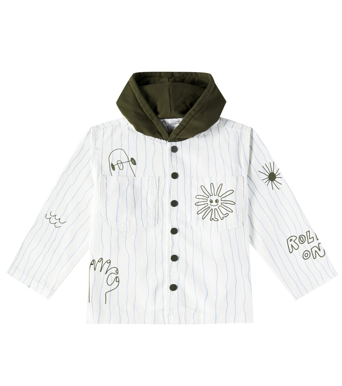 Printed cotton jacket | Stella McCartney Kids