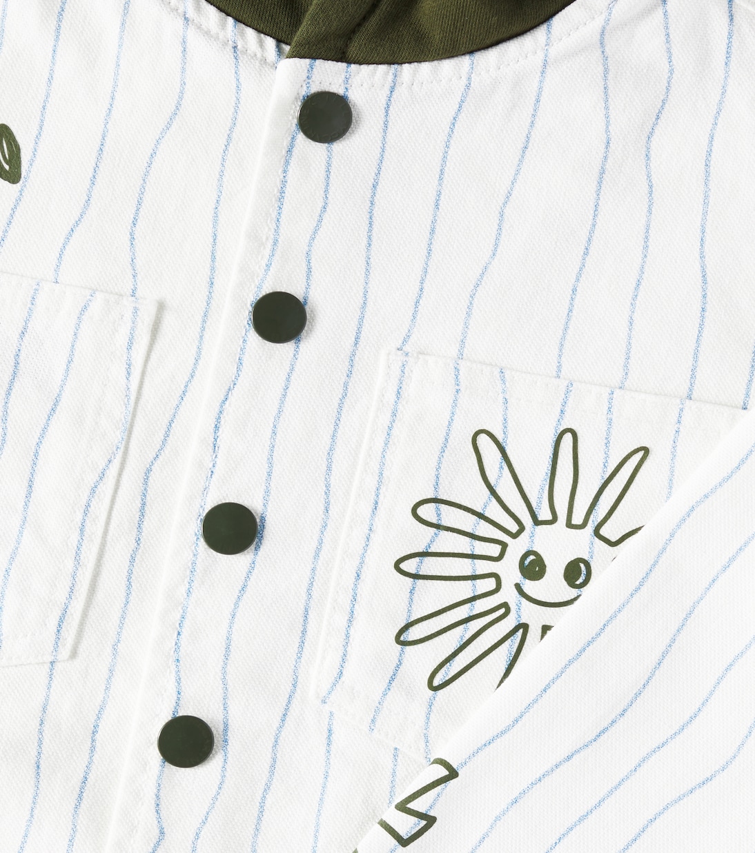 Printed cotton jacket | Stella McCartney Kids