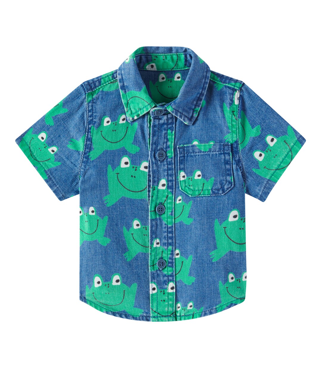 Baby printed cotton shirt | Stella McCartney Kids