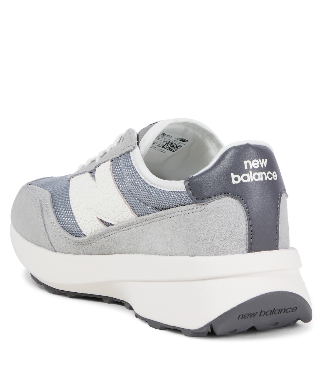 370 Junior suede-trimmed sneakers | New Balance Kids
