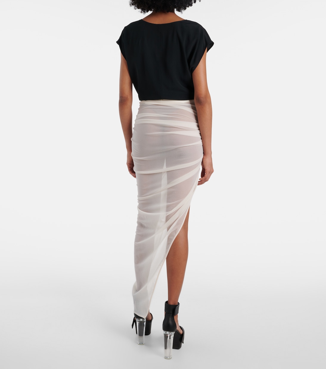 Lilies Edfu 맥시 스커트 | Rick Owens