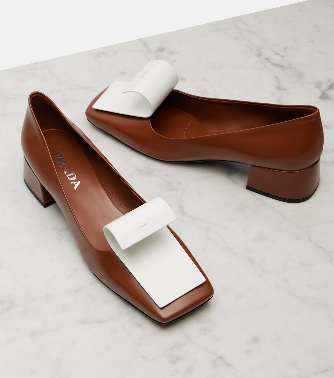 Pumps aus Leder | Prada