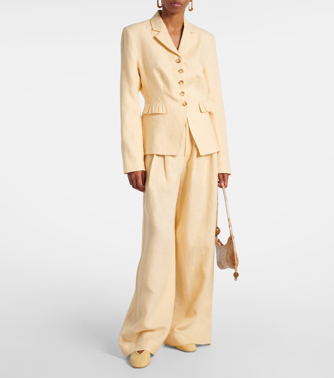 Pantalon ample Parker à taille haute | Posse