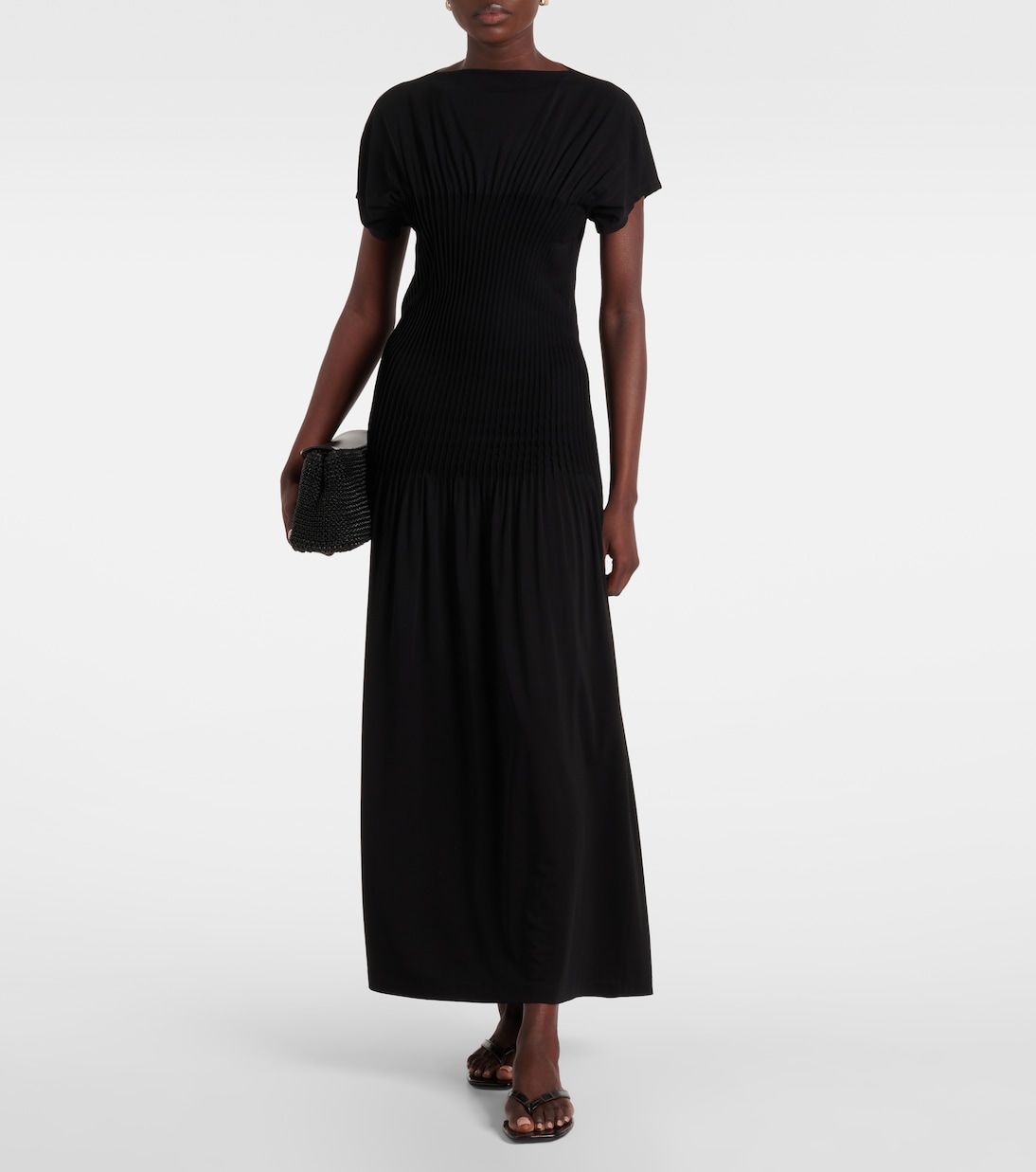 Sandali infradito in pelle stampata | Toteme