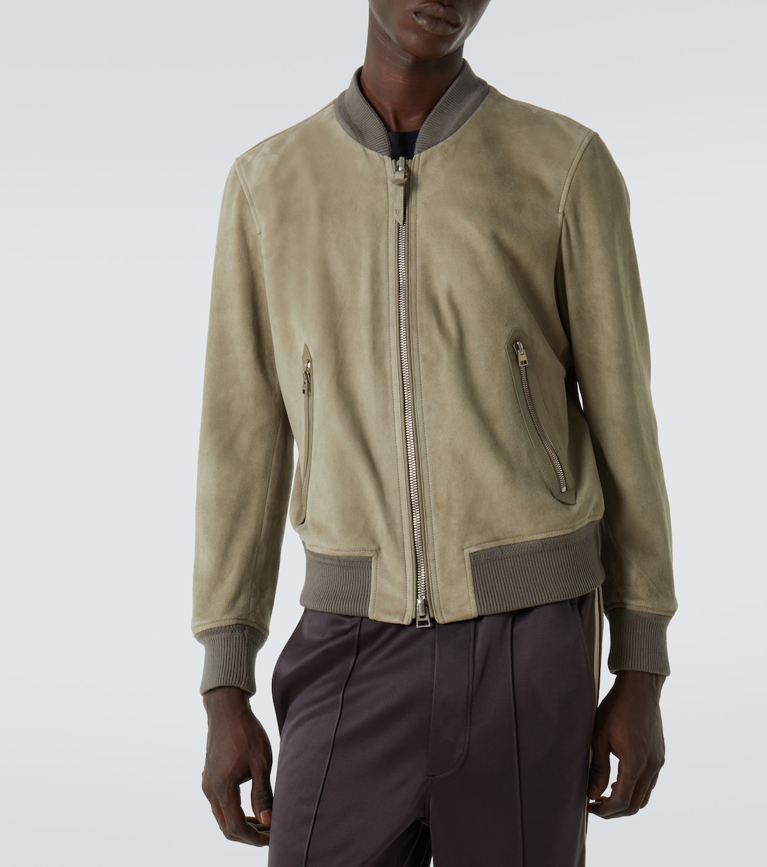 Suede bomber jacket | Tom Ford