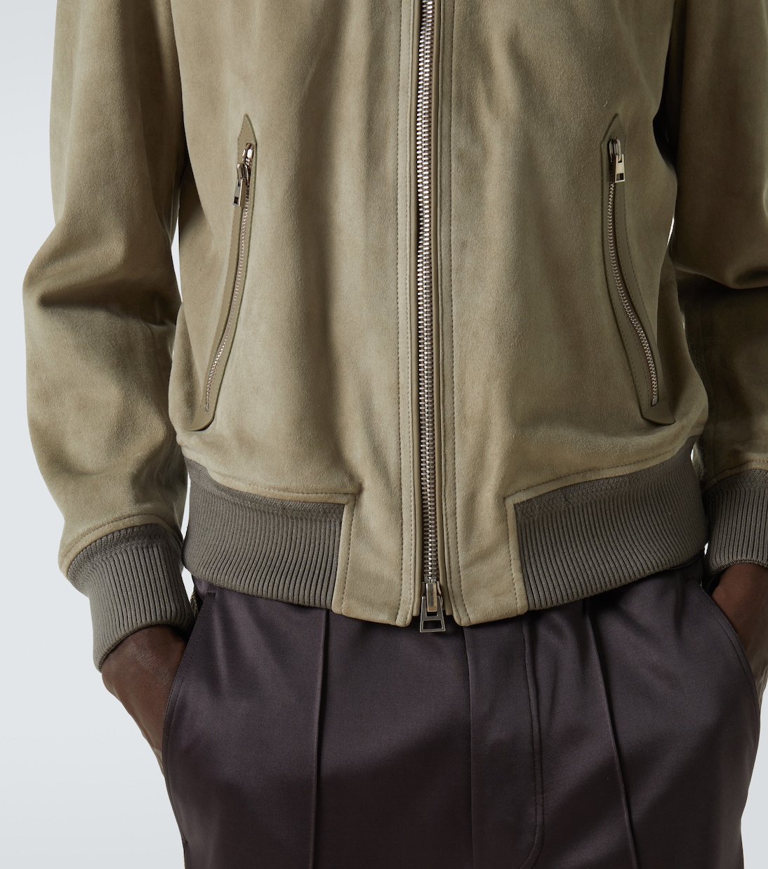 Suede bomber jacket | Tom Ford