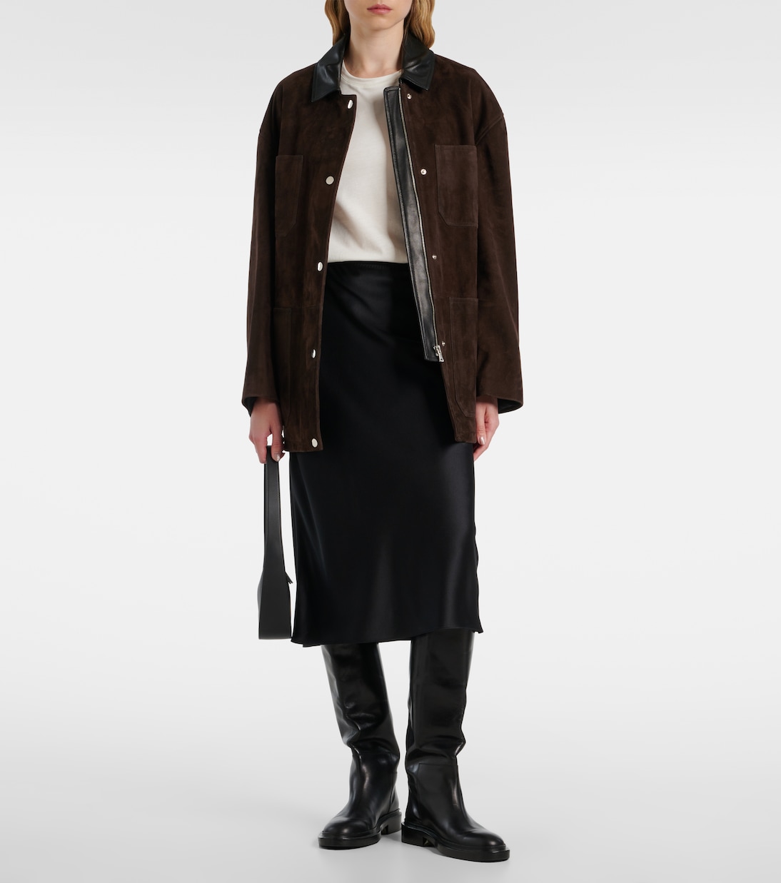 T-Shirt aus Baumwolle und Seide | Joseph