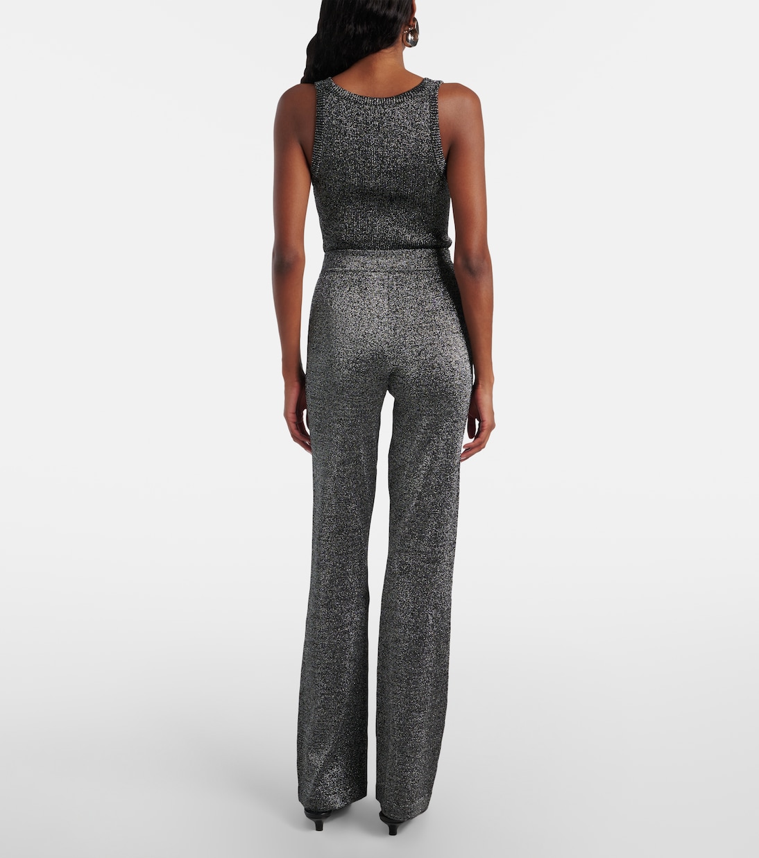 Lamé slim pants  | Missoni