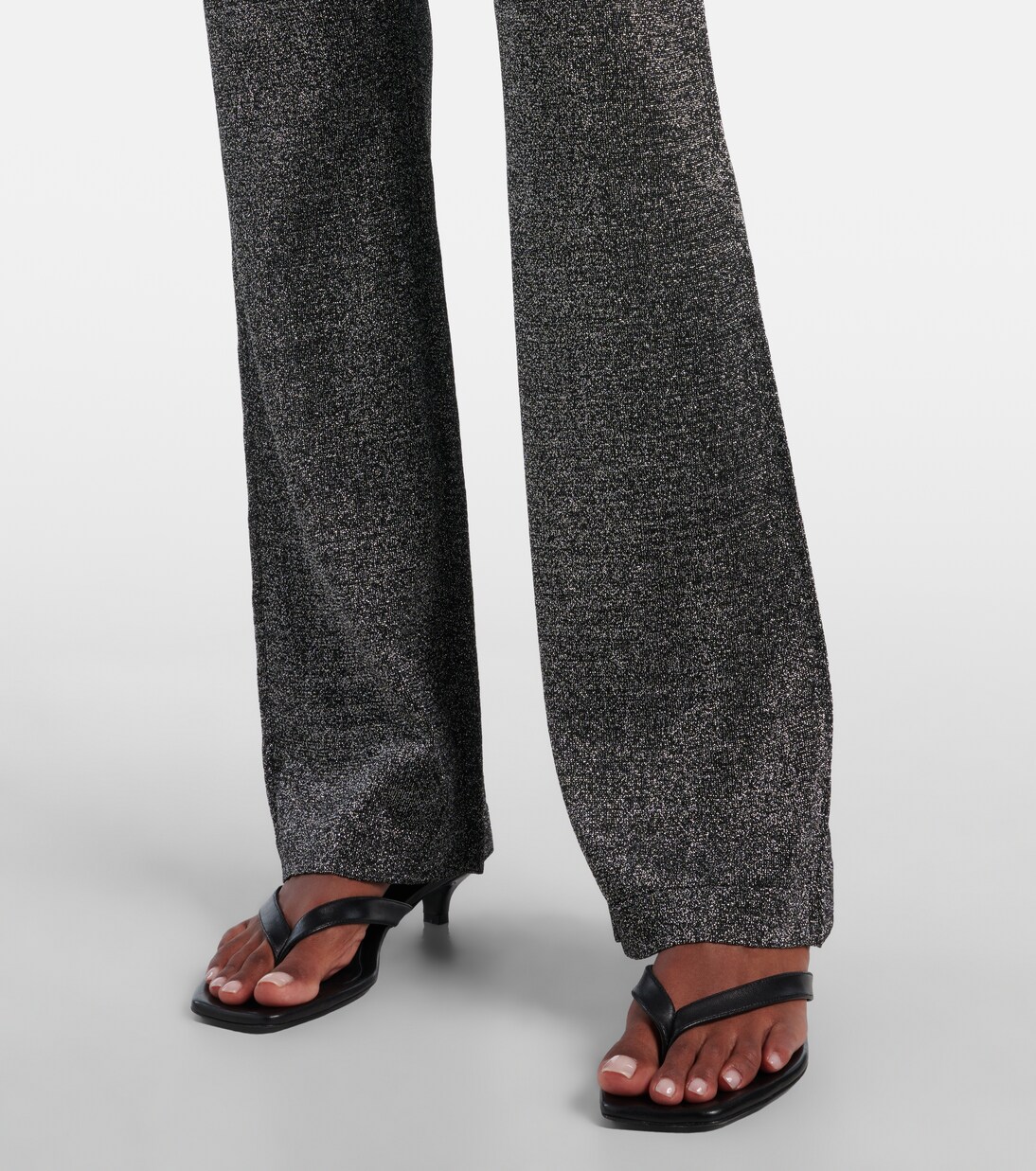 Lamé slim pants  | Missoni