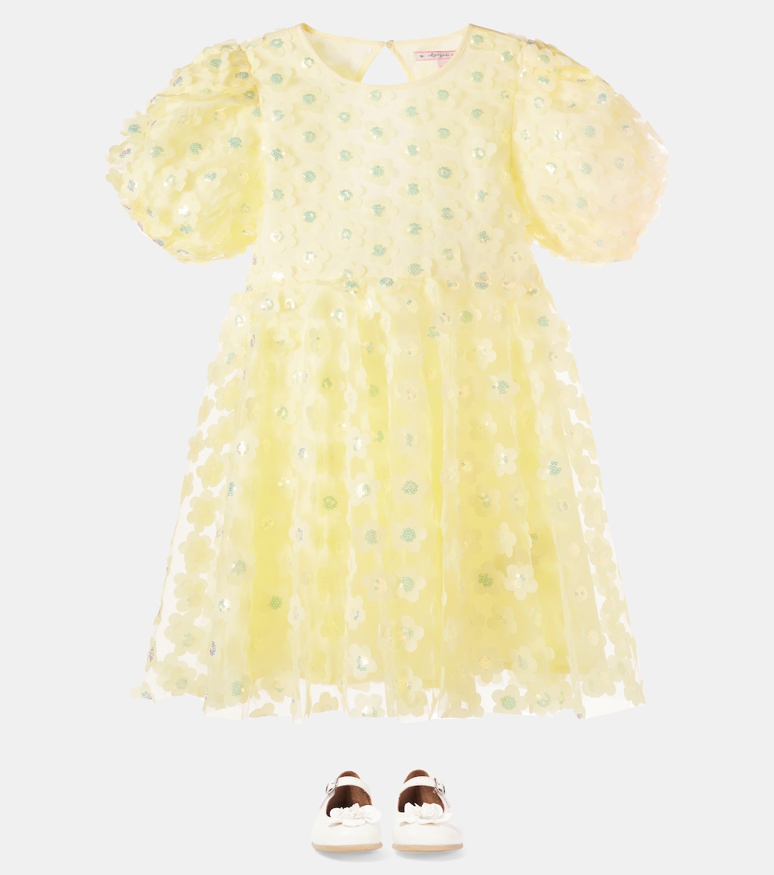 Abito Sally in tulle con paillettes | Konges Sløjd