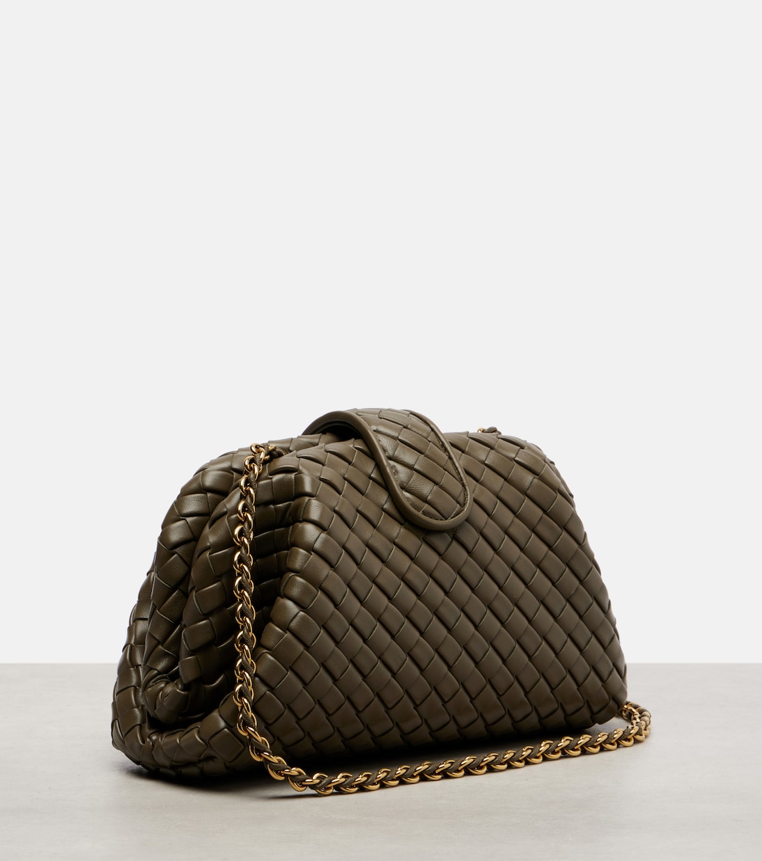Lauren 1980 Small leather clutch | Bottega Veneta