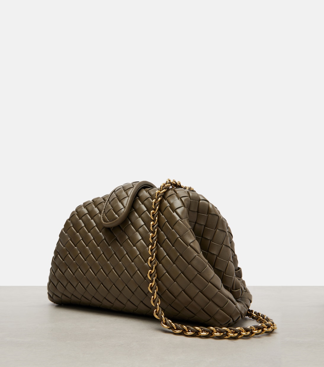 Lauren 1980 Small leather clutch | Bottega Veneta