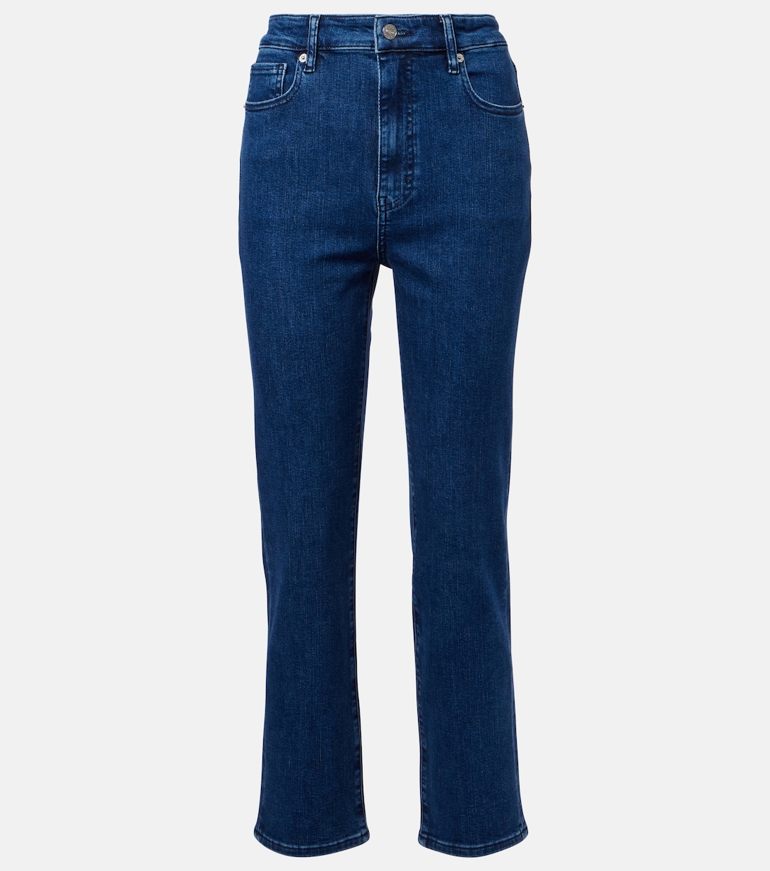 Icon cropped mid-rise straight jeans | Frame