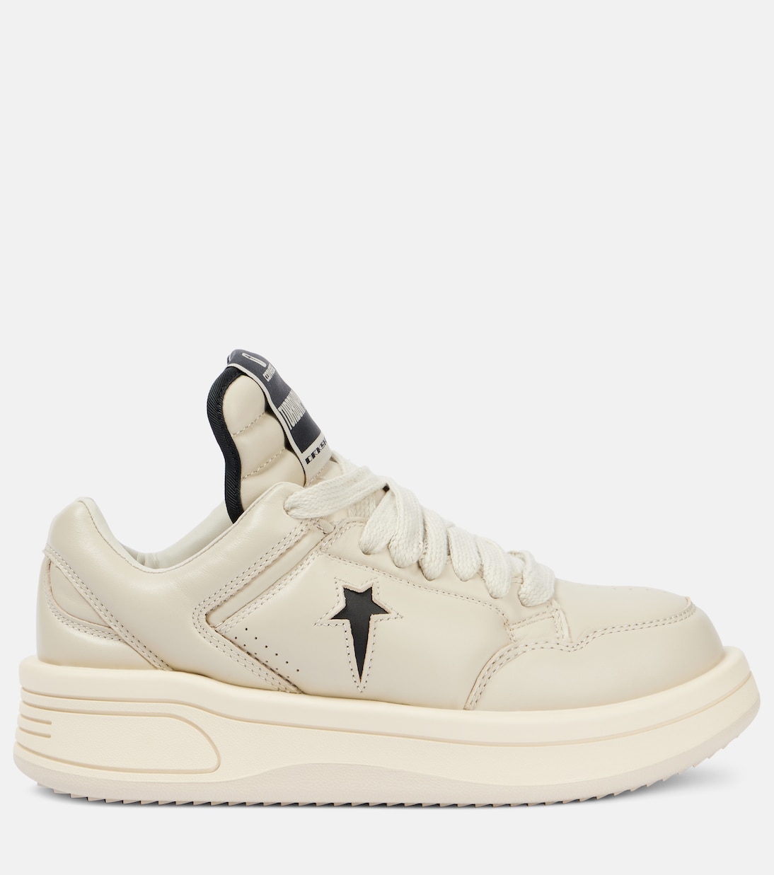 x Converse Turbowpn leather sneakers | Rick Owens