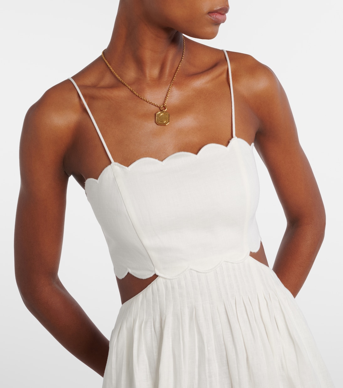 Midikleid Rhiannon aus Leinen | Zimmermann