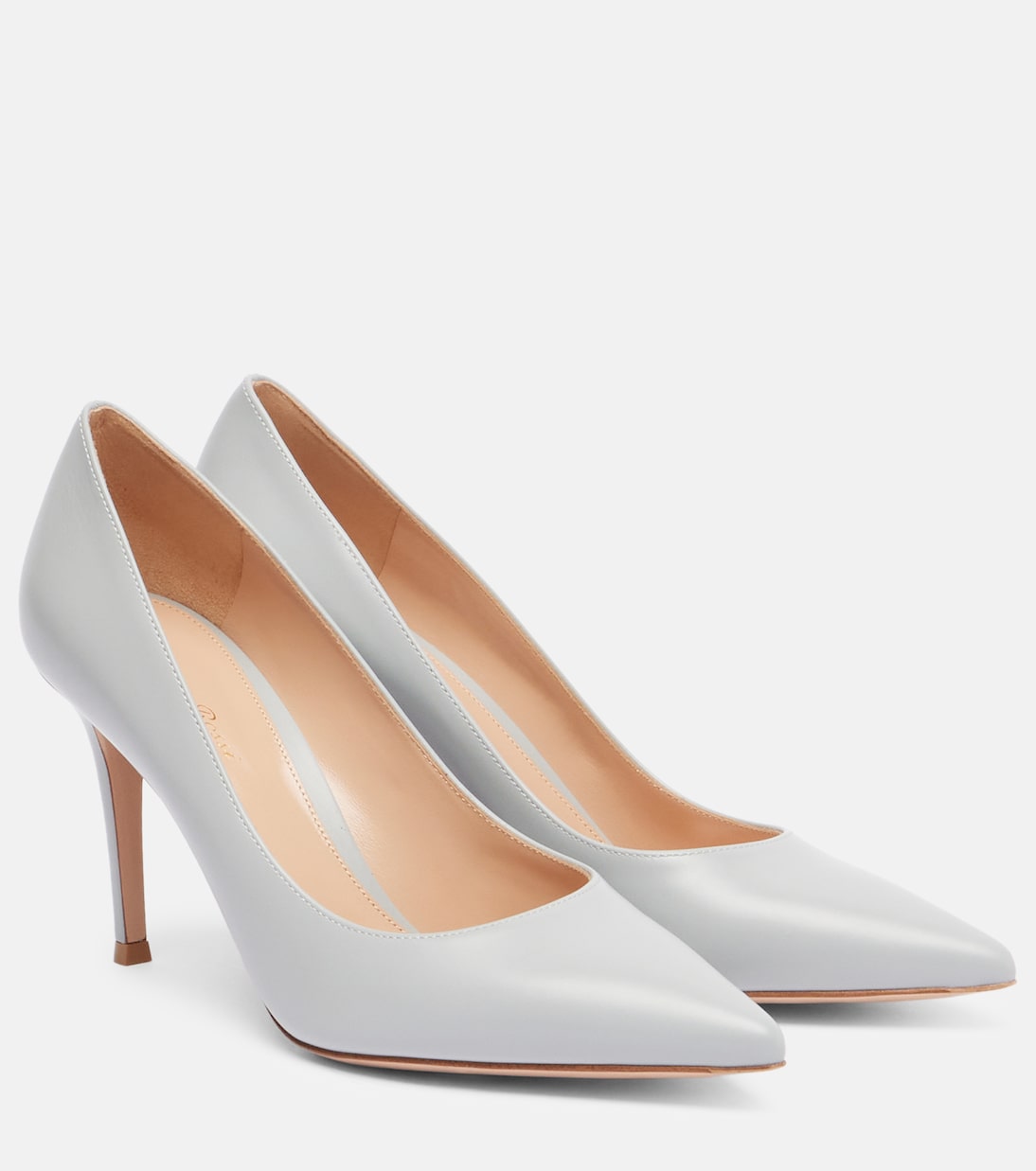 Gianvito 85 leather pumps | Gianvito Rossi