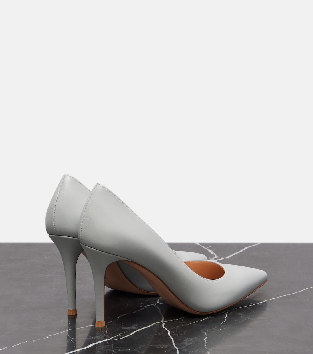 Gianvito 85 leather pumps | Gianvito Rossi