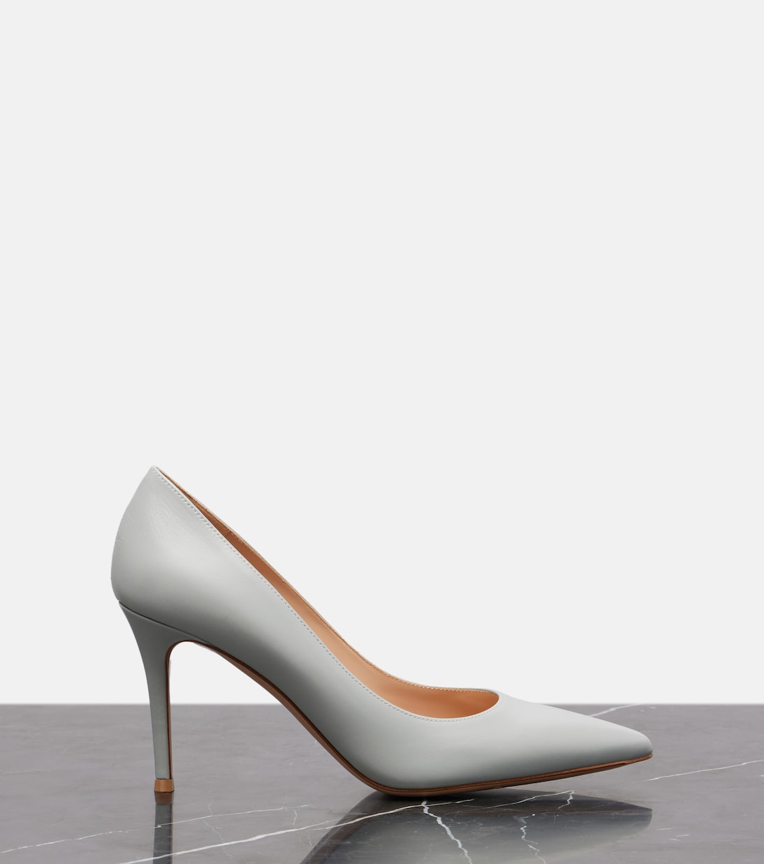Gianvito 85 leather pumps | Gianvito Rossi