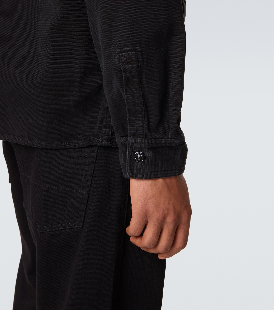 Compass cotton overshirt | Stone Island