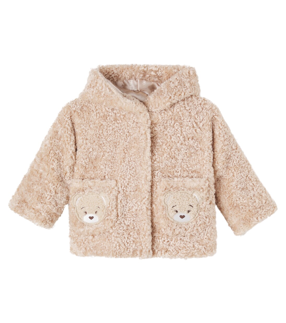 Baby teddy jacket | Monnalisa