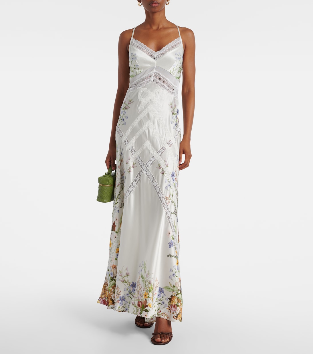 Slipdress aus Seidensatin | Camilla