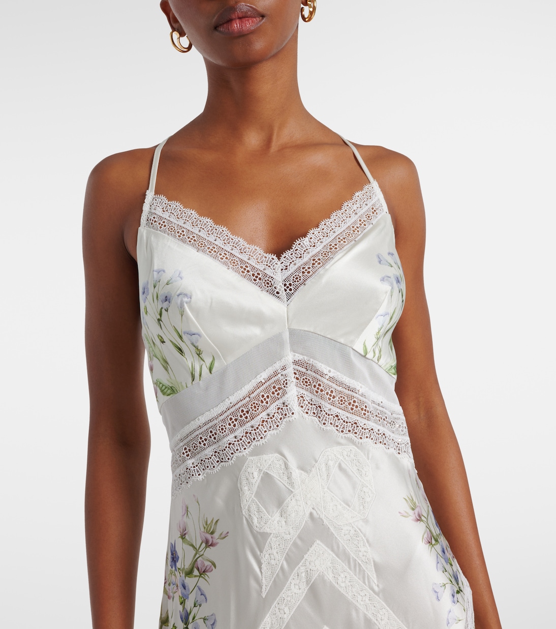 Slipdress aus Seidensatin | Camilla