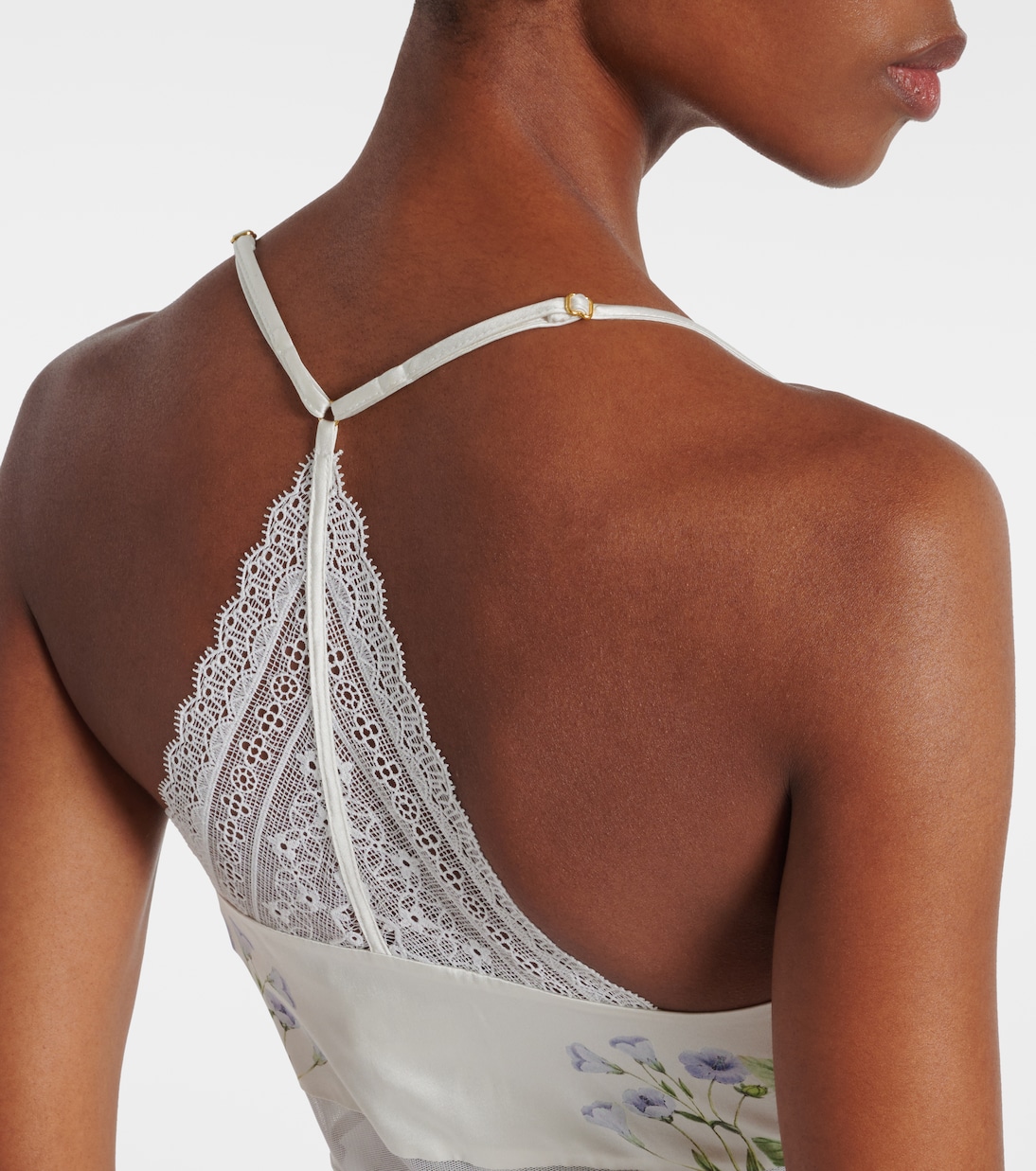 Slipdress aus Seidensatin | Camilla