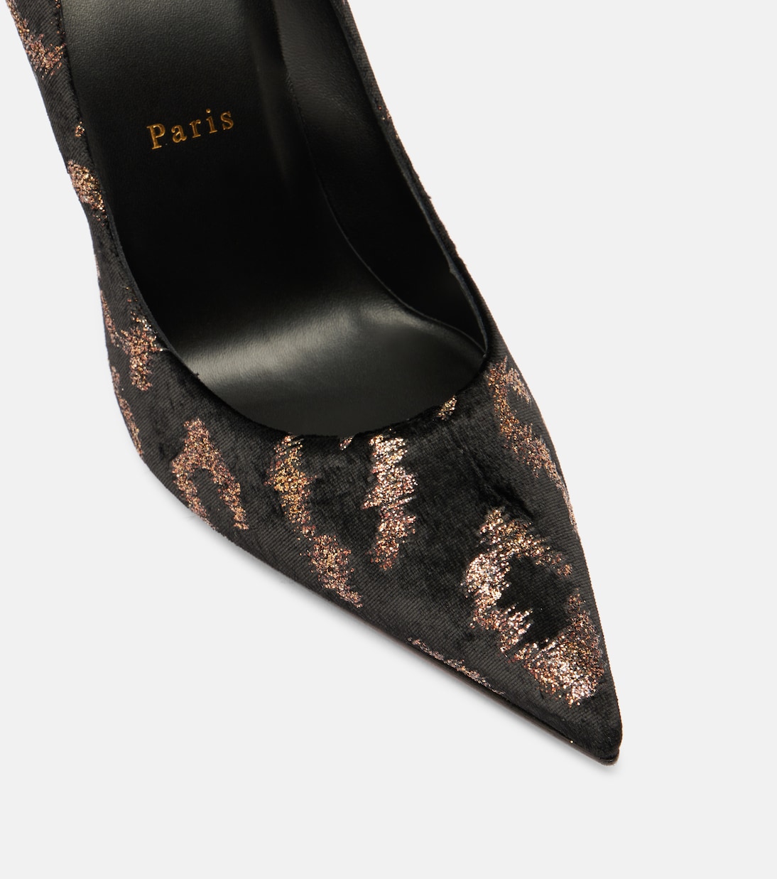Miss Z leopard-print velvet pumps | Christian Louboutin
