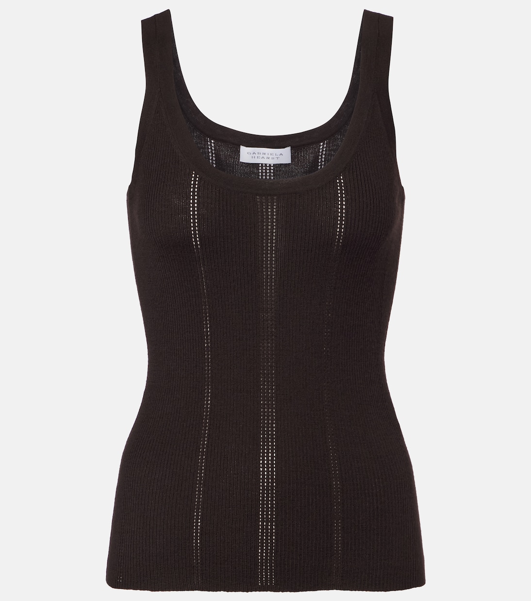 Pointelle wool tank top | Gabriela Hearst