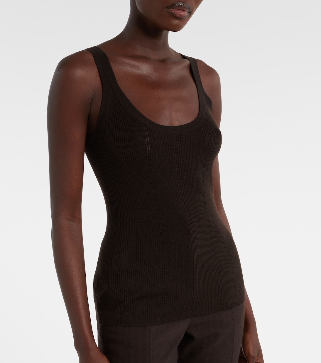 Pointelle wool tank top | Gabriela Hearst