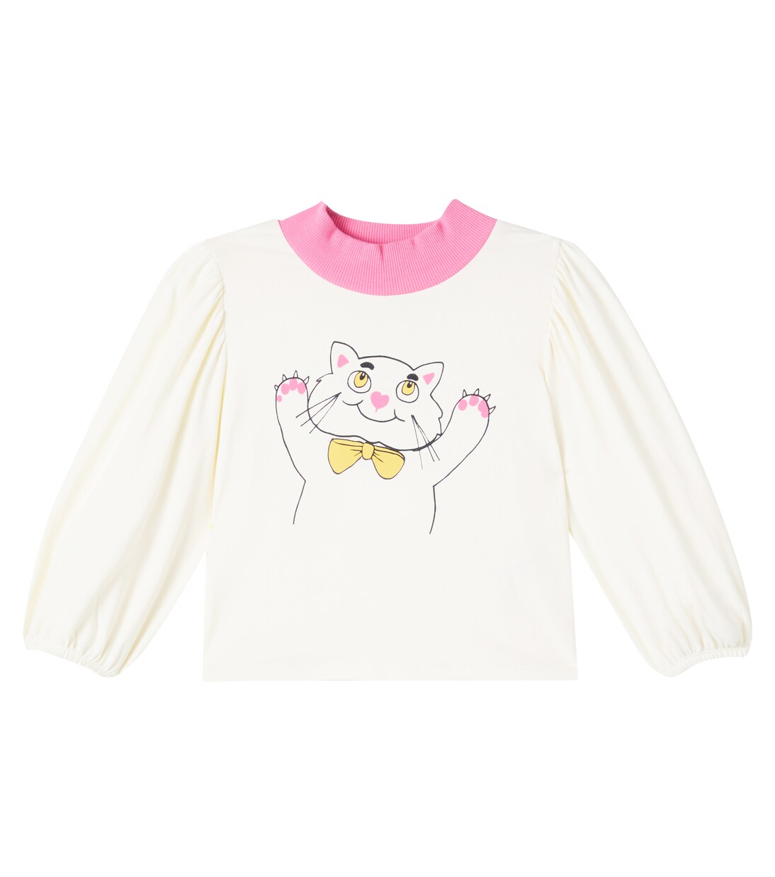 Printed cotton-blend sweatshirt | Mini Rodini