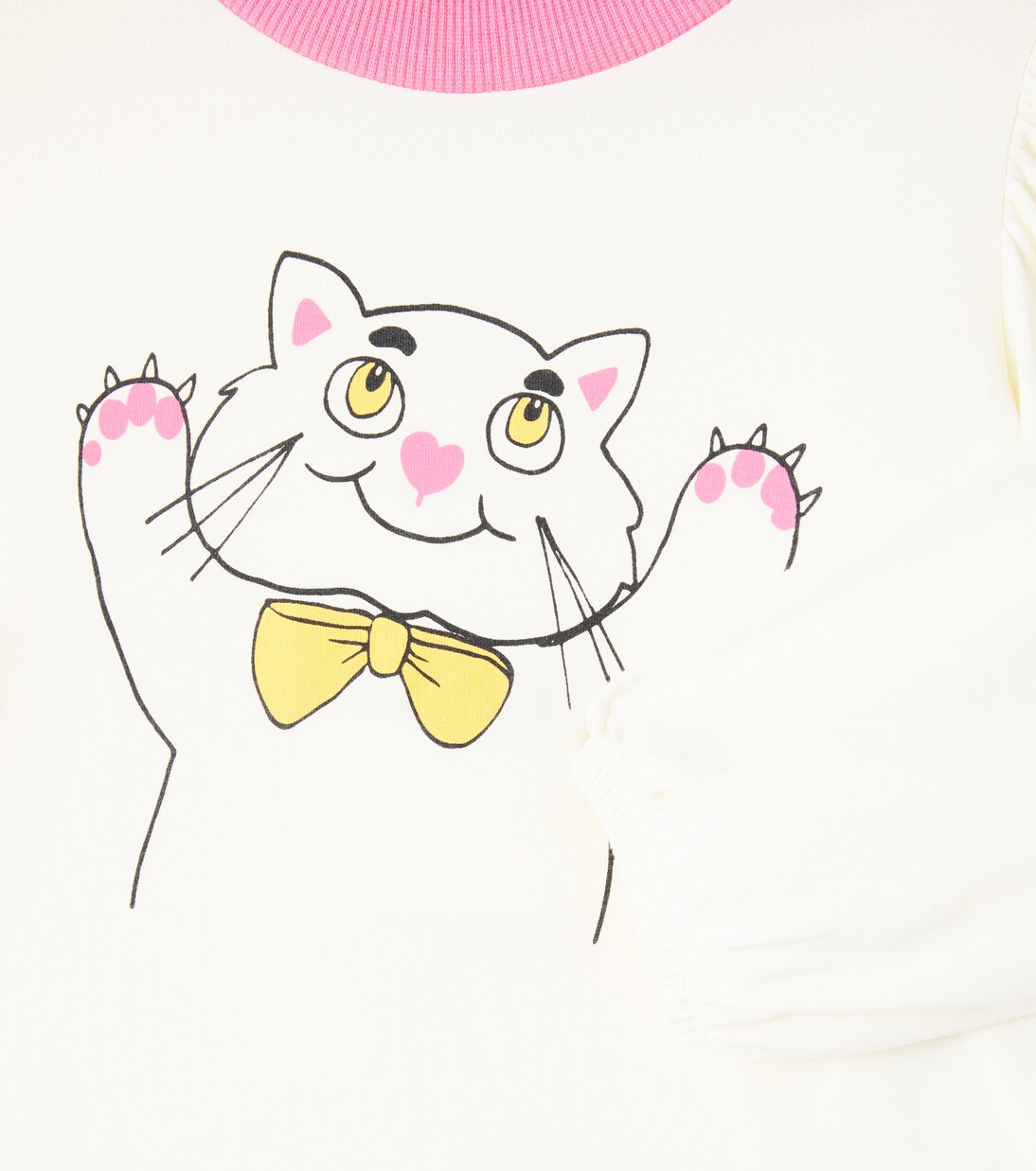 Printed cotton-blend sweatshirt | Mini Rodini