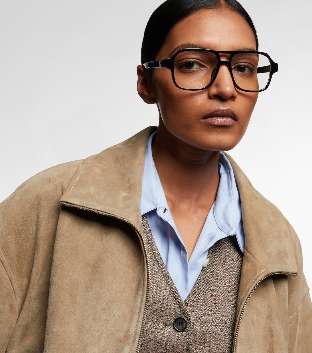 FF Squared aviator glasses | Fendi