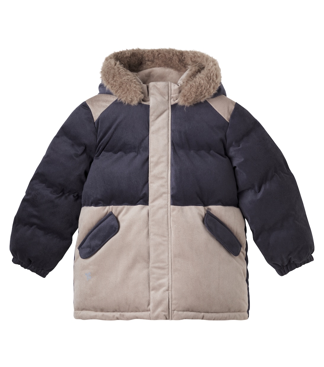 Jasper corduroy puffer jacket | Wheat