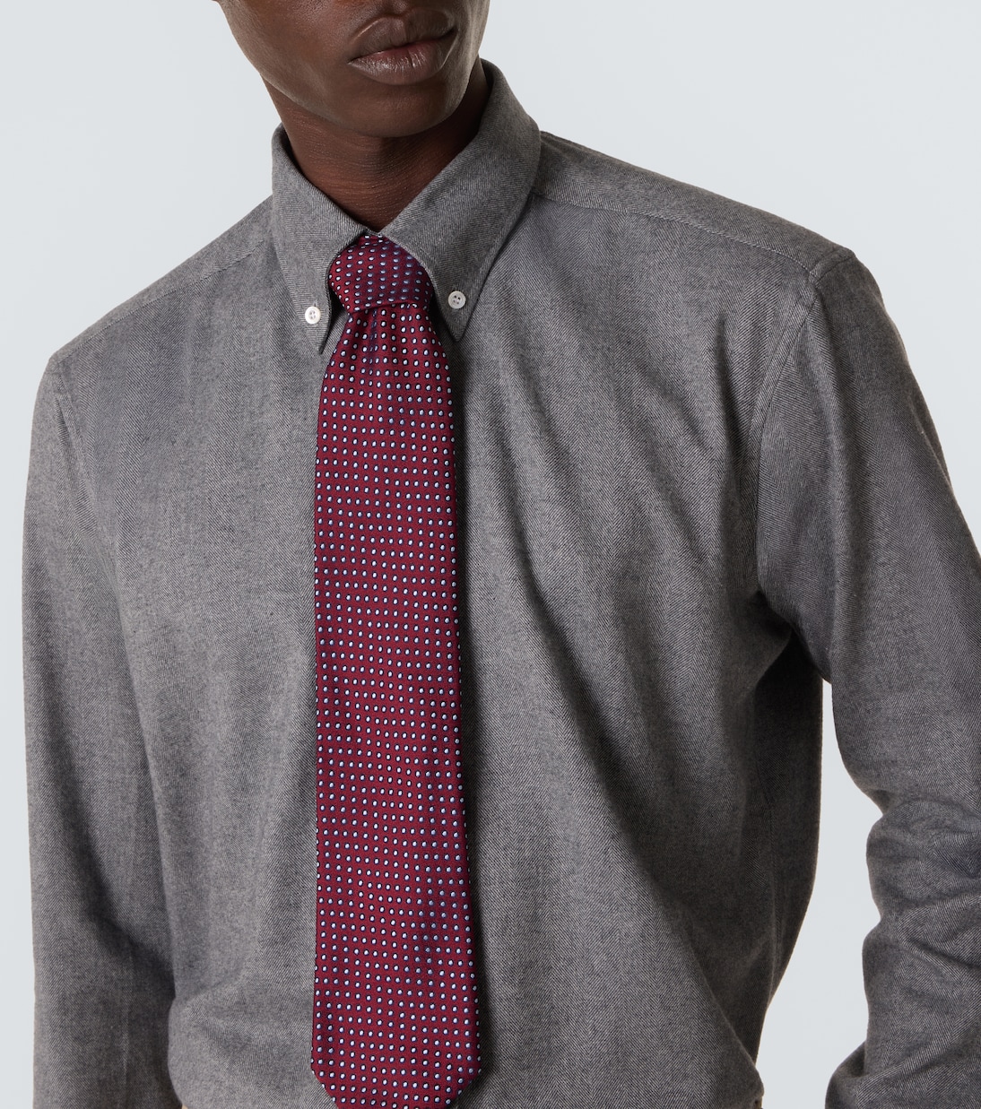 Camicia in flanella di cotone | Charvet