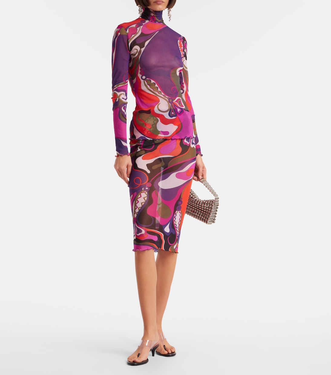 Top Orchidee in tulle | Pucci