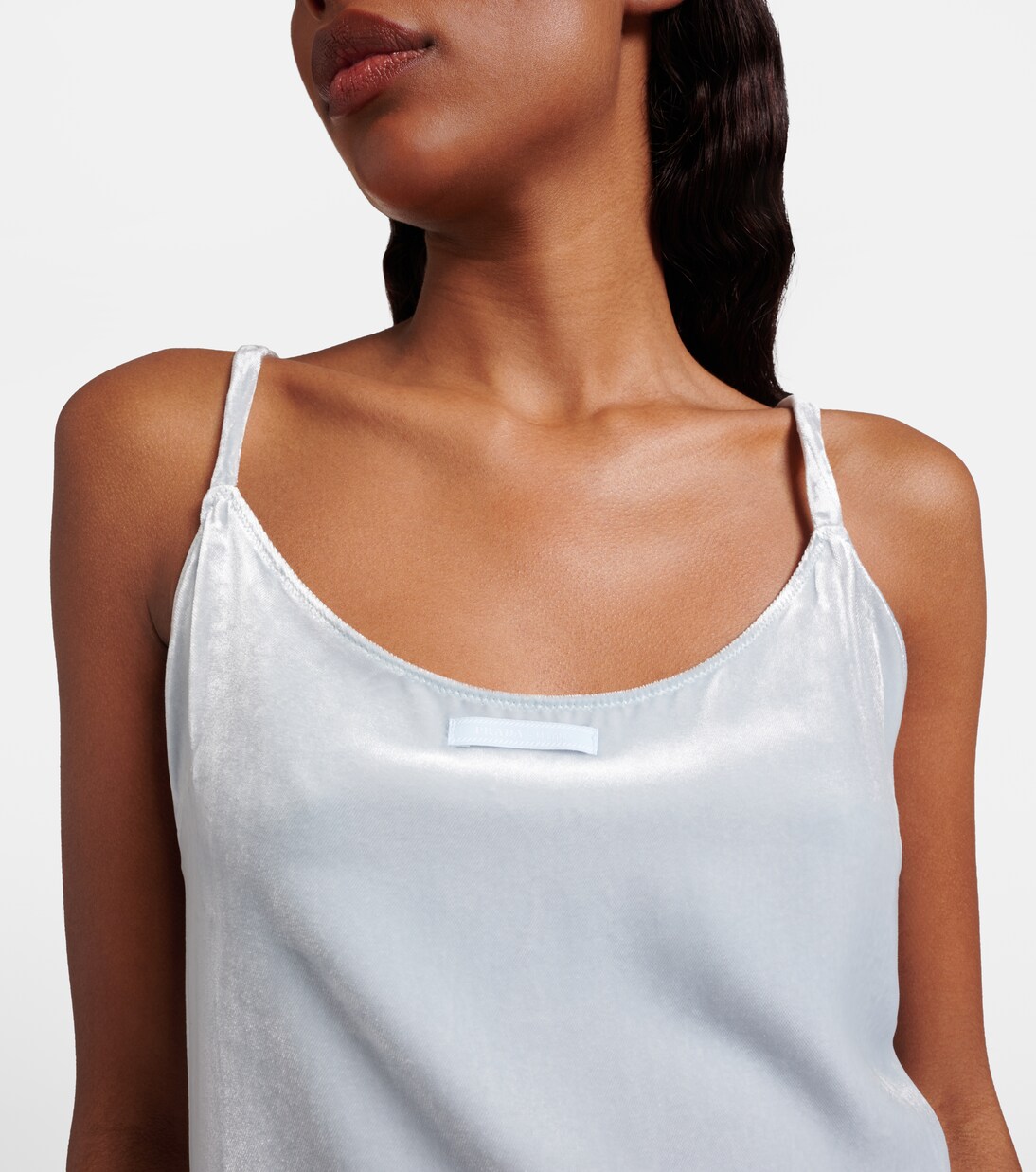 Velvet slip dress | Prada