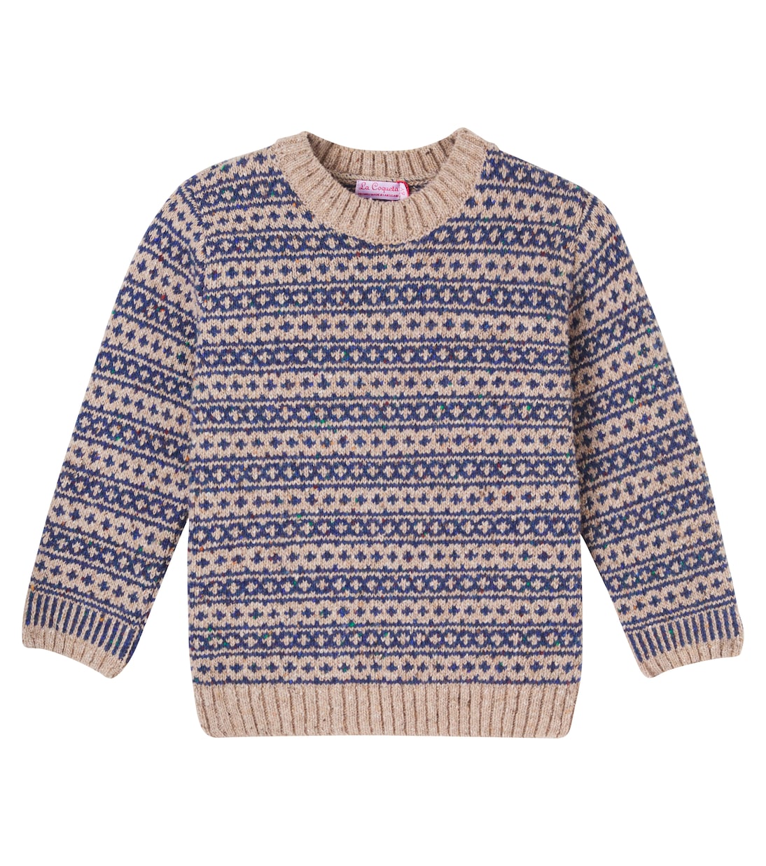 Austen Fair Isle wool-blend sweater | La Coqueta