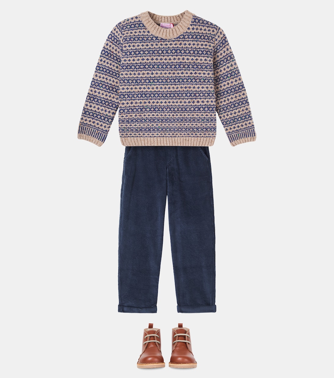 Austen Fair Isle wool-blend sweater | La Coqueta