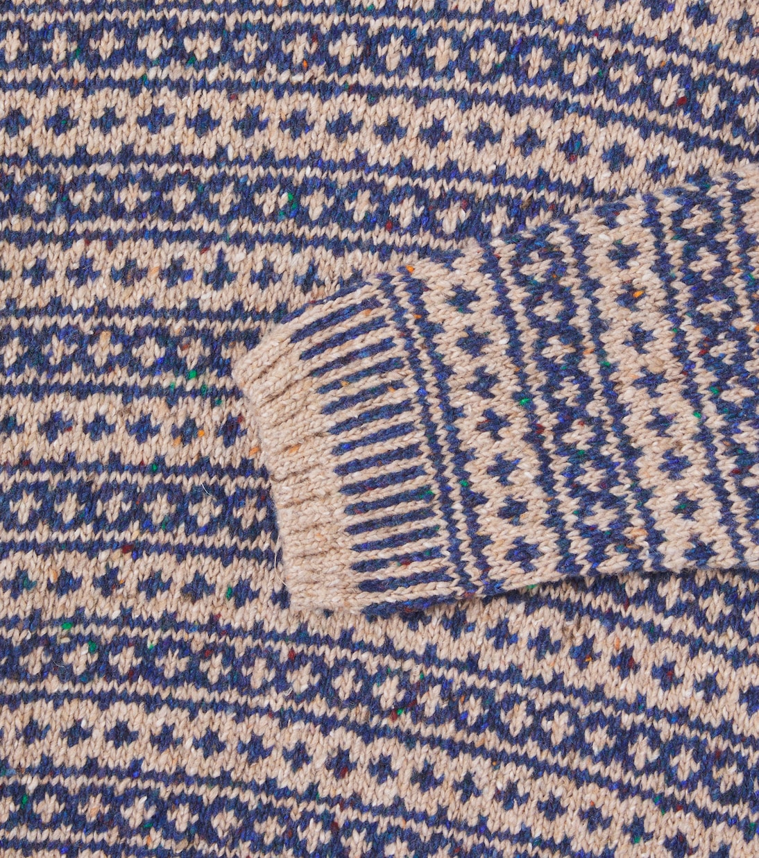 Austen Fair Isle wool-blend sweater | La Coqueta