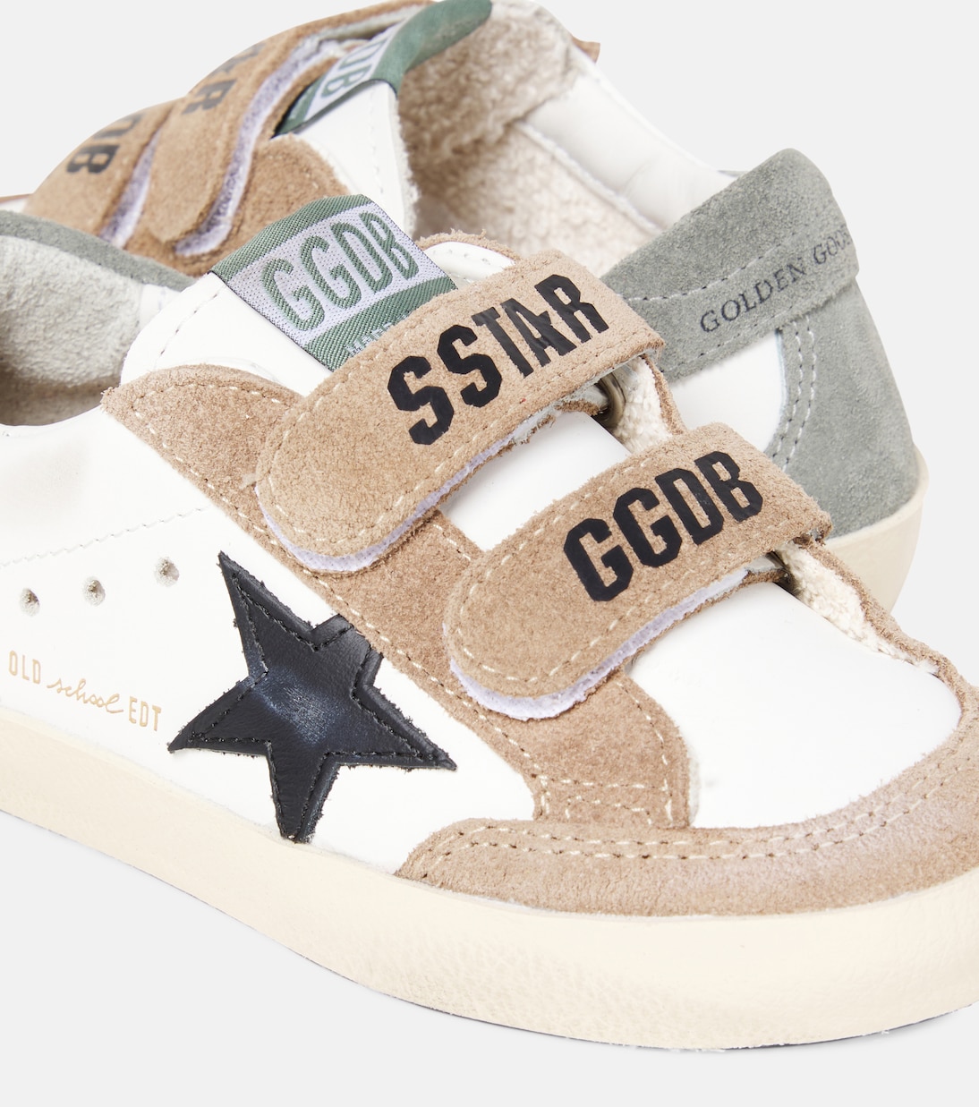Old School leather sneakers | Golden Goose Kids