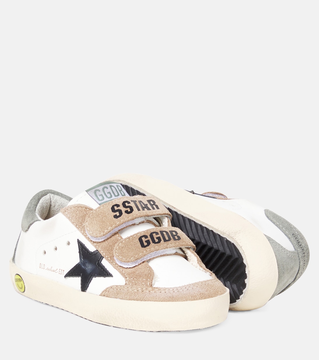 Old School leather sneakers | Golden Goose Kids