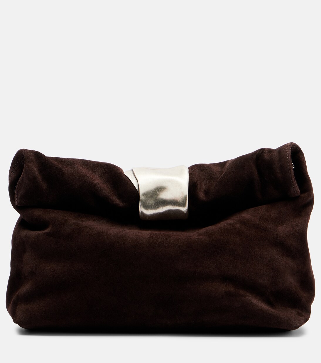 Cuff suede clutch | Staud