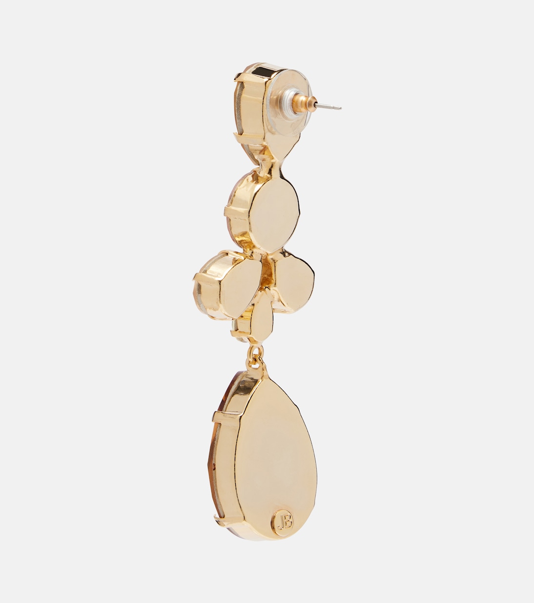 Jillian gold-plated drop earrings | Jennifer Behr