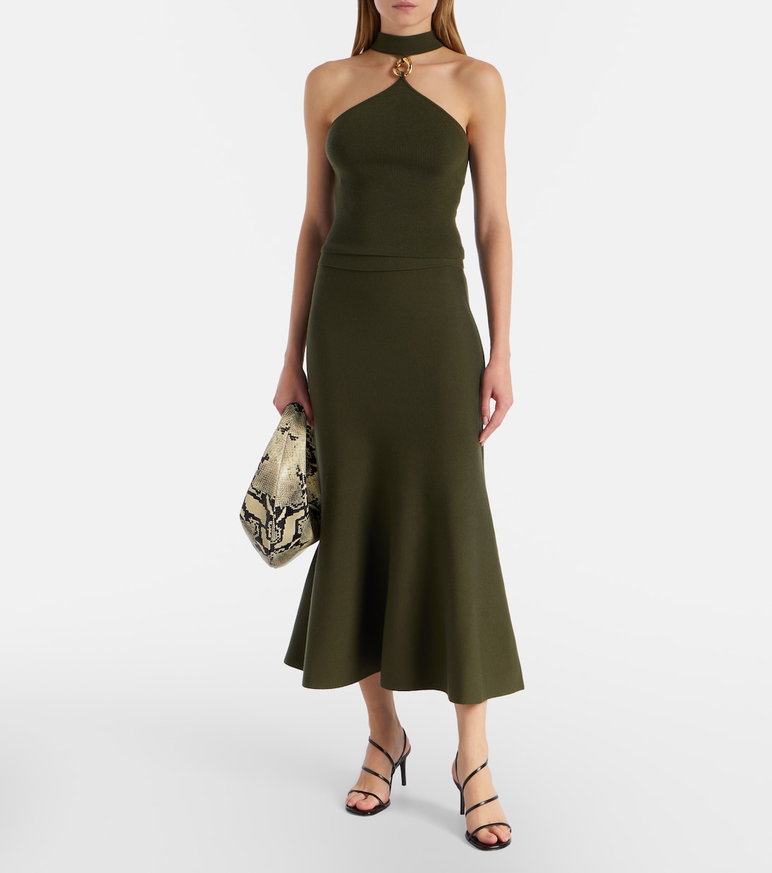 Renlen halterneck wool top | Simkhai