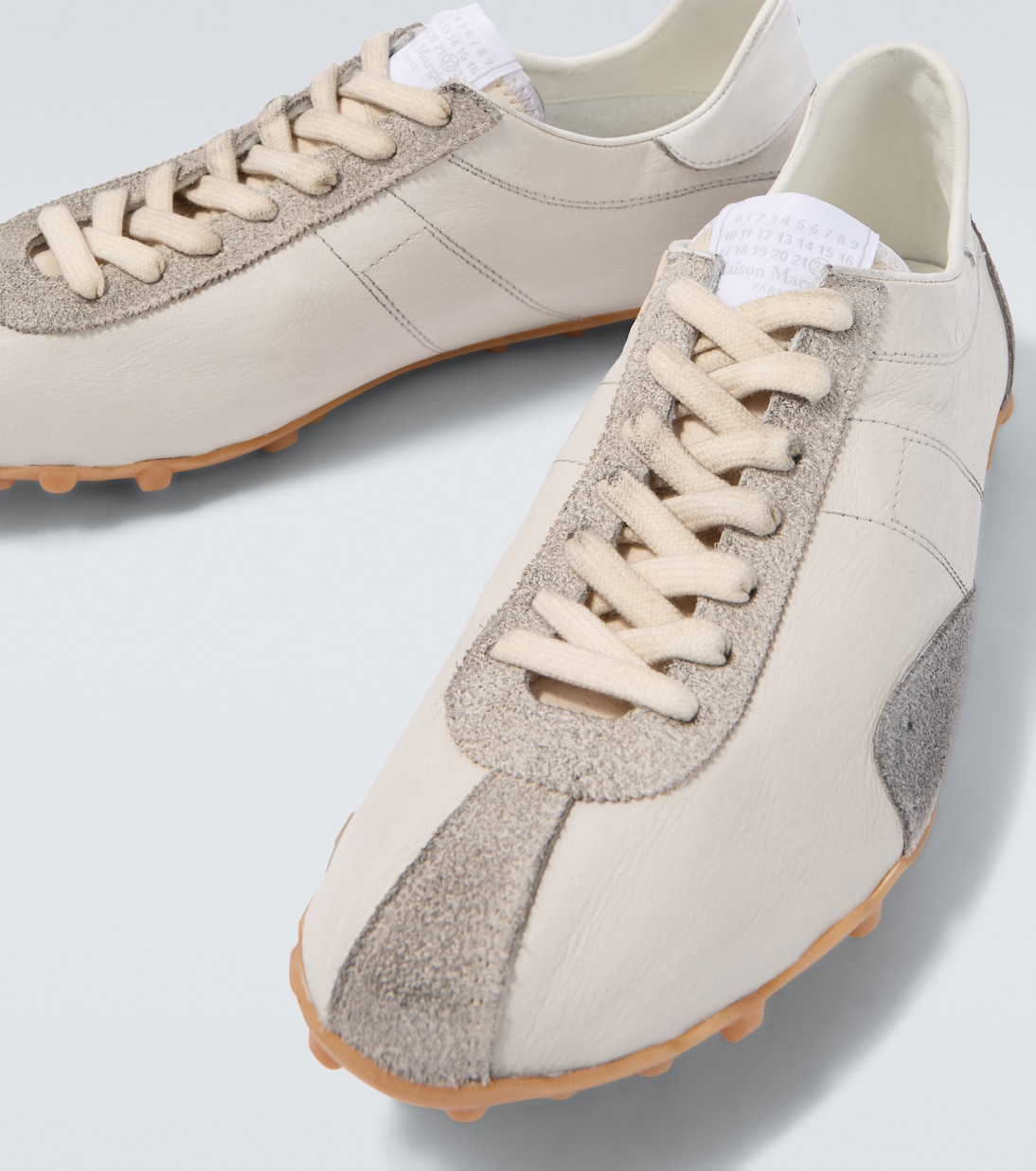 Sneakers Sprinters aus Leder und Veloursleder | Maison Margiela