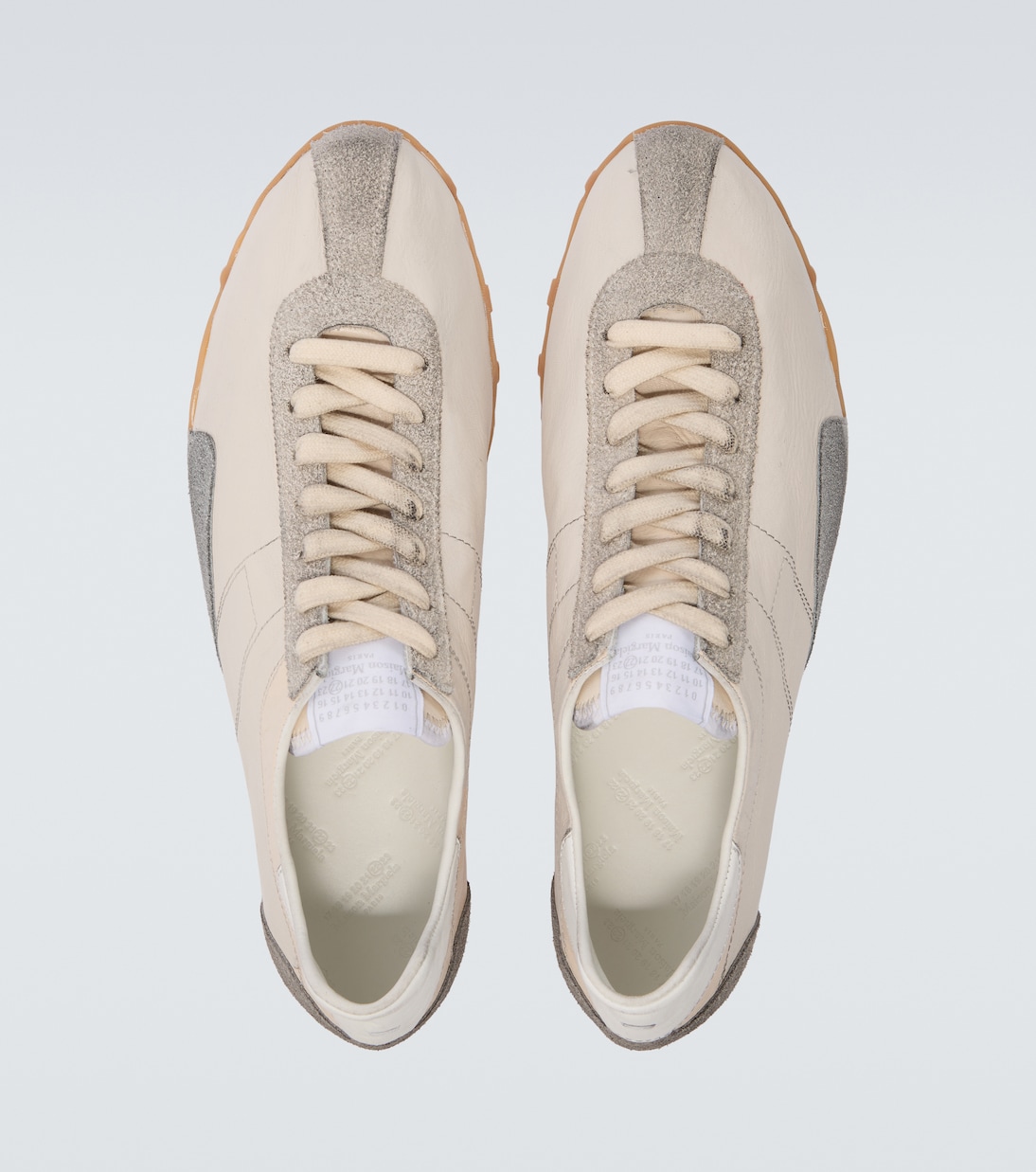 Sneakers Sprinters aus Leder und Veloursleder | Maison Margiela