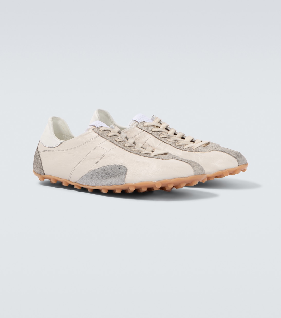 Sneakers Sprinters aus Leder und Veloursleder | Maison Margiela
